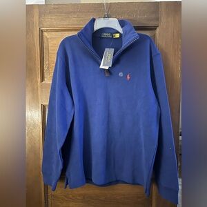 Polo Ralph Lauren Royal Blue Quarter Zip - NWT
